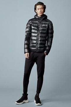Chamarras Canada Goose Hombre México - Crofton Chaqueta De Plumas Black Label Negros JT9857612